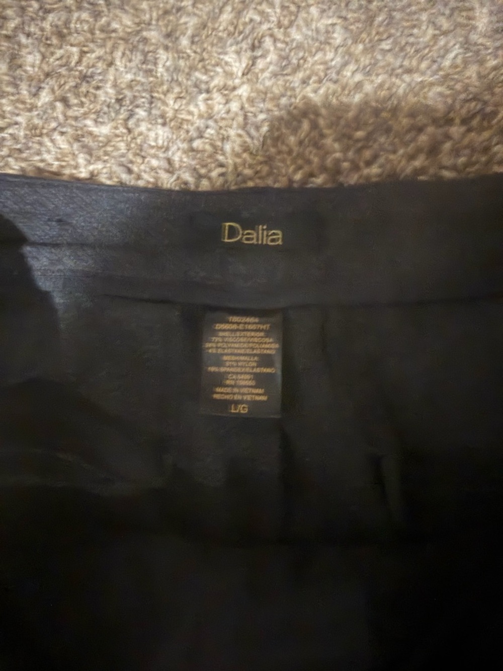 Dalia Black Women's Pants